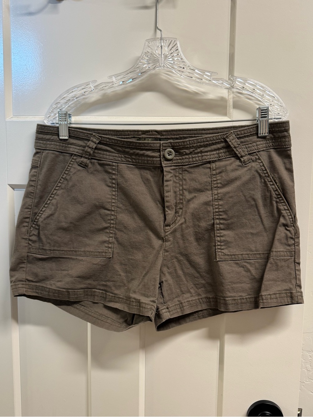 Prana Utility Cotton-Blend Women's Shorts sz 14
